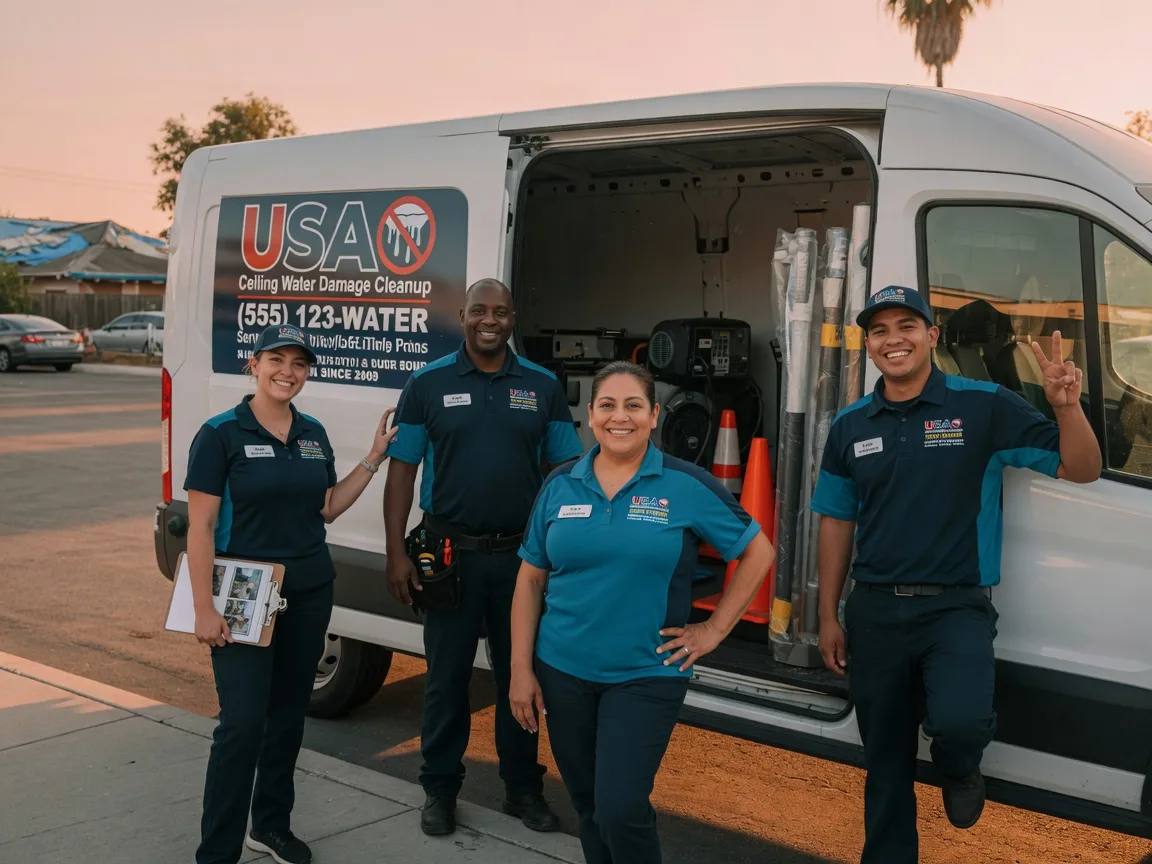 Ceiling Water Damage Restoration company in Lumber Bridge, NC